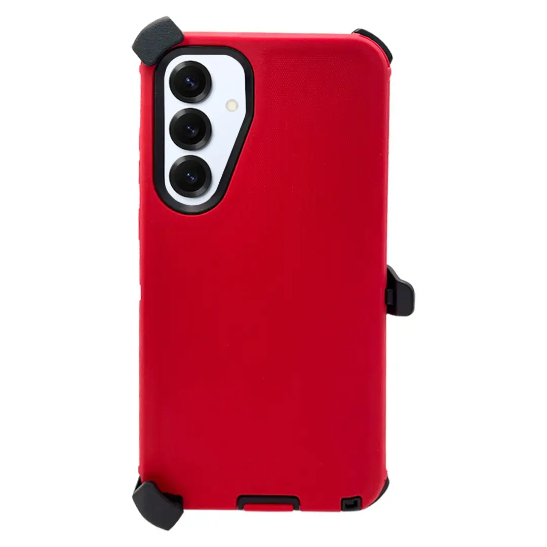 Samsung Galaxy S25/S24 Screen Case Red Black